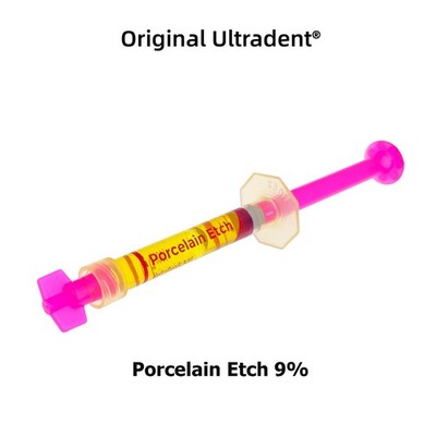 100% Original Ultradent 406 Porcelain Etch 9% Hydrofluoric Silane Dental Etchant