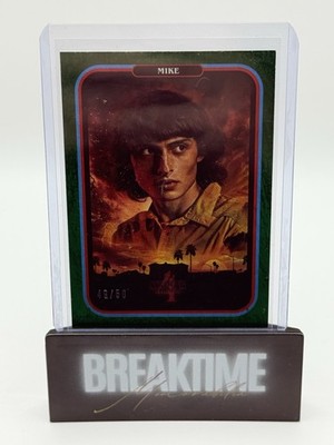 2022 Stranger Things Butcher Billy ZeroCool   Mike   Green /50 Rainbow Metal