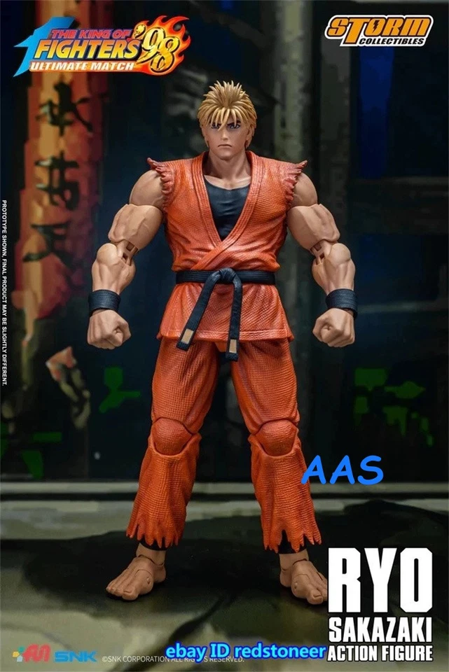 Storm Toys RYO SAKAZAKI The King of Fighters '98 1/12 Action Figure Model 6'' - Image 3 of 4