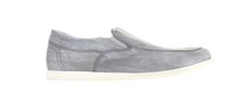 Johnnie-O Mens Catalina Gray Loafers Size 11.5 7667039 