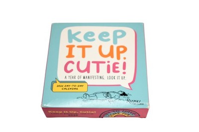 Keep It Up Cutie 2026 Day-To-Day Calendar Anna Przy Rizzoli Universe Blue Box