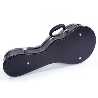 Glarry PVC Microgroove Pattern Hardshell Mandolin Case for F Style Mandolins