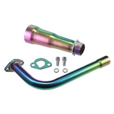 Exhaust Pipe Kit 3 StageExhaust Tip For Non Hemi Predator 212cc 196cc 6.5hp