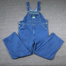 Liberty Overalls Mens 40x32 Hammer Loop Tool Pocket Carpenter Bib Green Trim Y2K