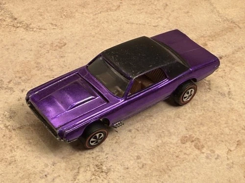Original Hot Wheels Redline - Purple US Custom T-Bird!! - Free Shipping!!