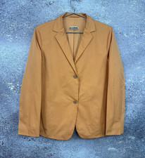 JIL SANDER Blazer Jacket Size 42 L Womens Pea...