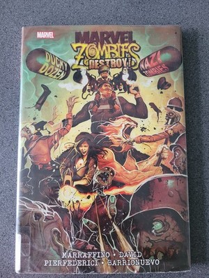 MARVEL Comics Zombies Destroy Graphic Novel TPB Hardback book ex-library