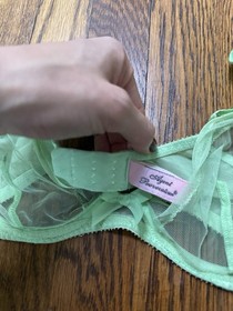 Agent Provocateur Mint Green Mesh Tulle Bra 32C