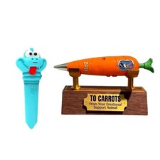 SET Disney Zootopia Recorder Gel Pens Toys Judy Nick Carrot & Stand & Gary Snake