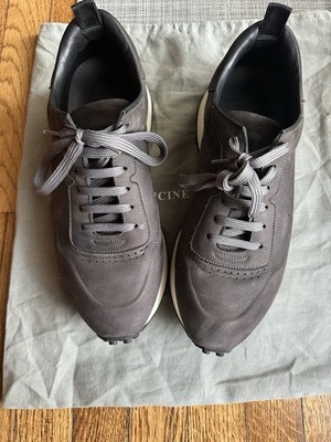 Officine Creative Men's Sneakers Size EU 42/Us 9 Suede Leather, Made in Italy