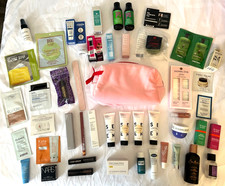 High End Beauty Mixed Lot Makeup Skincare Haircare 48 Pieces  Cosmetic Bag