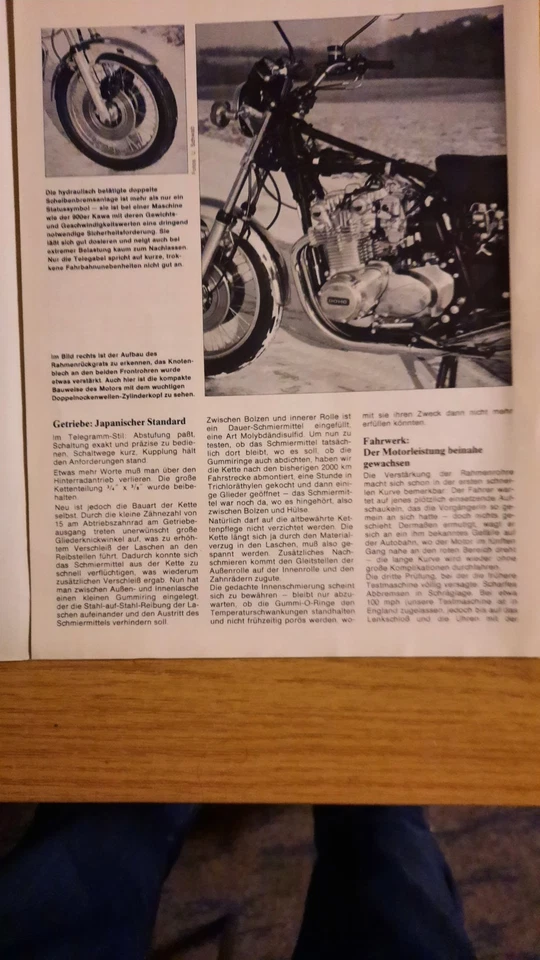 Motorrad Kawasaki, Frankensteins-Tochter, 1976 - Bild 3 von 4