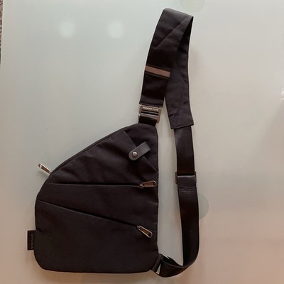 Wander Plus Anti-Theft Crossbody Shoulder Travel Bag Black