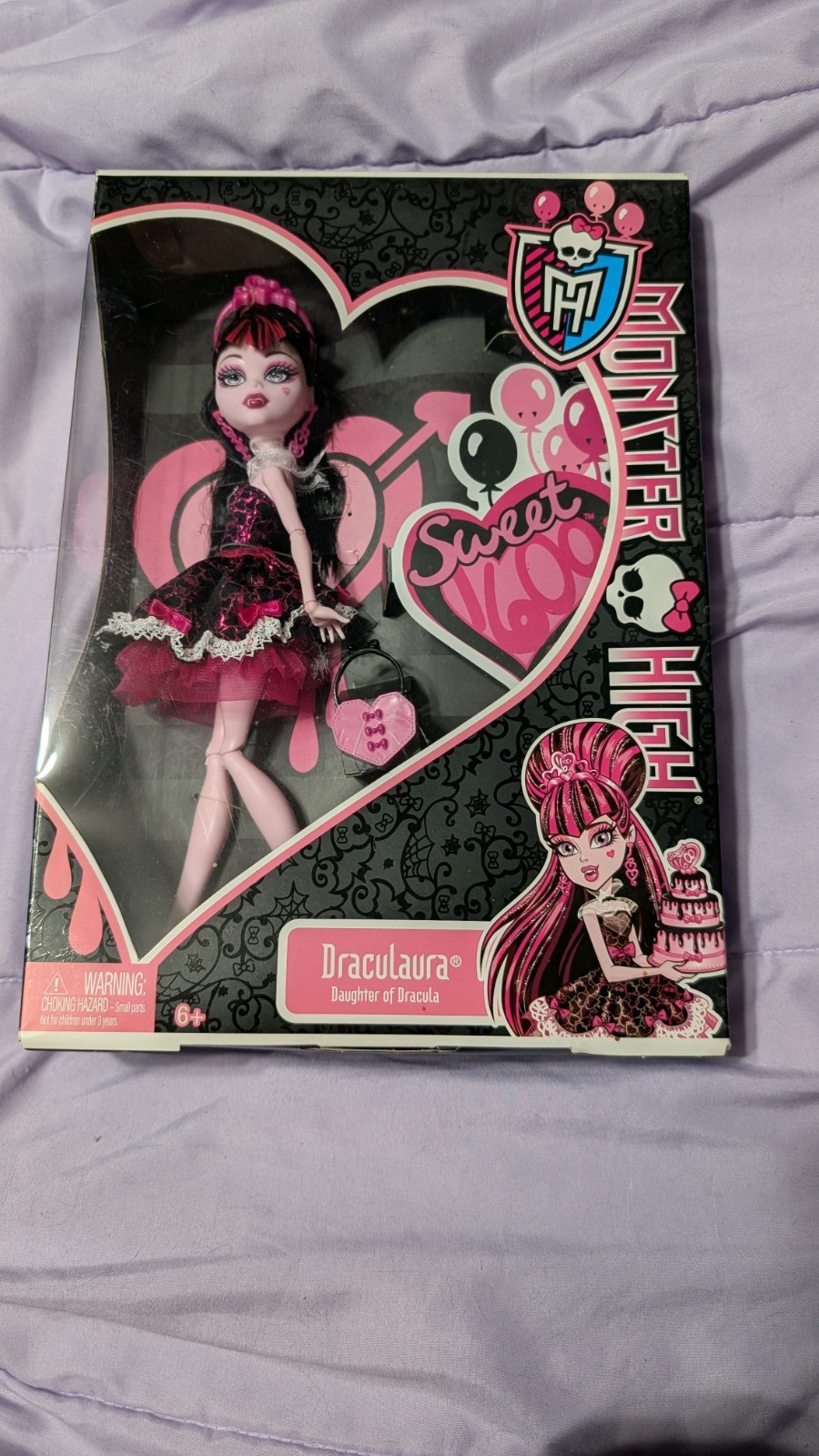 Mattel Monster High Draculaura Sweet 1600 Fashion Doll 11in 
