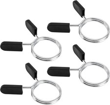 Barbell Clips Olympic Barbell Clamps Collars 2 Inches Weight Bars Lock Dumbbell