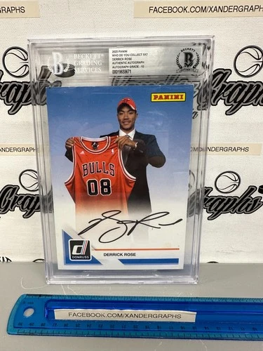 2025 Panini Derrick Rose Dominators Autographs (/25) (Raw)