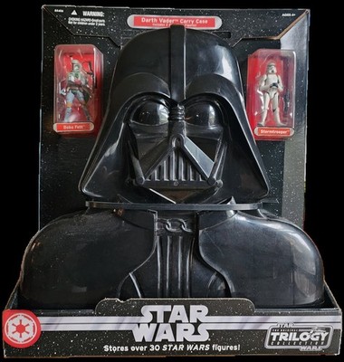 Star Wars OTC Darth Vader Carry Case w/ Boba Fett and Stormtrooper