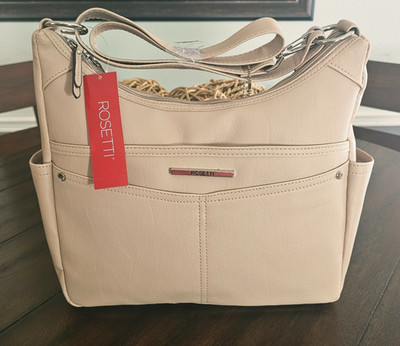 Rosetti Dylan Convertible Coho Shoulder Bag NWT $69 Oat Milk