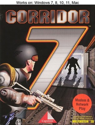 Corridor 7: Alien Invasion PC Mac Game 1994 Capstone Windows 10 11