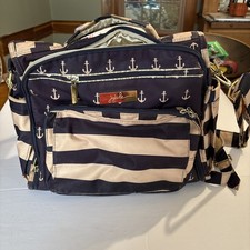 Ju Ju Be Legacy BFF Baby Diaper Bag Backpack w Changing Pad The Admiral
