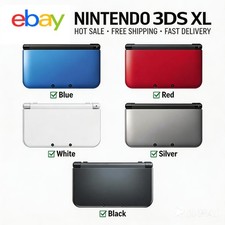 Nintendo 3DS XL LL Console di gioco portatile con SD 32G + AC (scatola aperta)