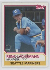 1983 Topps Rene Lachemann #336 0h3w
