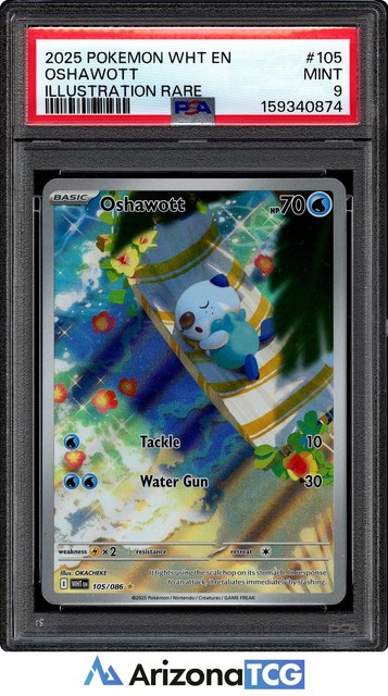 Oshawott #105 (White Flare (2025))