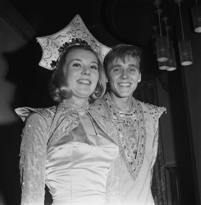 English singer Billy Fury actress Cheryl Kennedy star together in - Old Photo