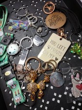 Lot Of Dog / Puppy Themed Keychains / Keyrings Dog Keychain Lot TMPSAC