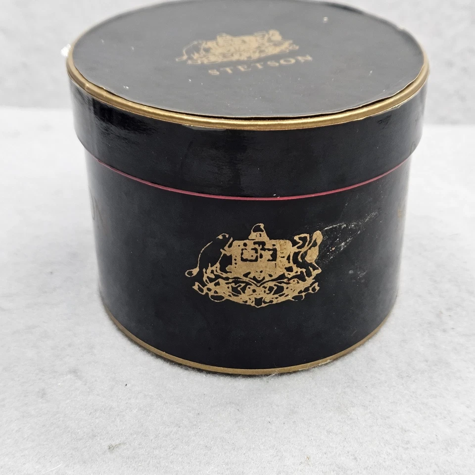 复古 Stetson 微型帽子带盒 Fedora 销售员样品 — 第 4/4 张图片