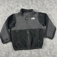 The North Face Denali Jacket Youth Small Black Fleece Full Zip Outdoor Coat