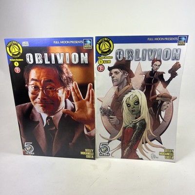 OBLIVION #1a ACTION LABS 2016 Action Sci-Fi Comic Bag & Board Tim Seeley