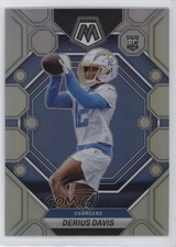 2023 Panini Mosaic Rookies Silver Prizm Derius Davis #311 oh4