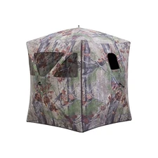 Bloodtrail Backwoods Camo Hunting Blind Ultra Light Noise Free Zipperless Window