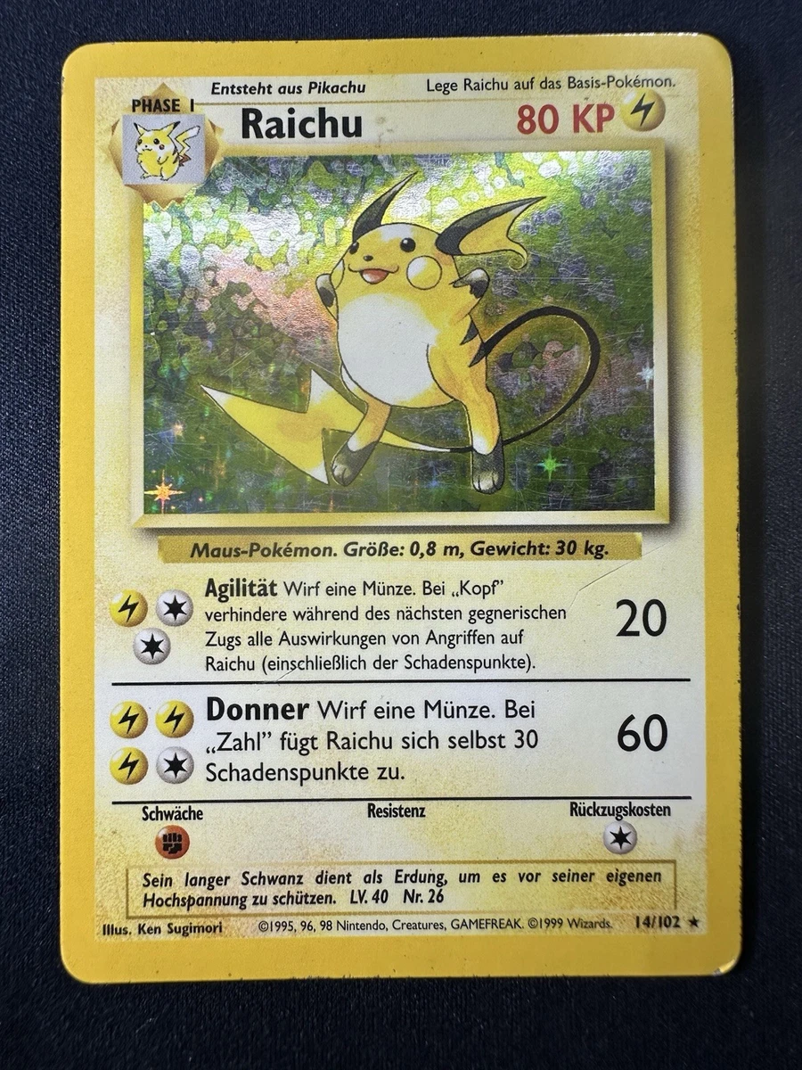 Raichu Pokemon Card for sale | eBay Raichu Pokemon Card for sale | eBay