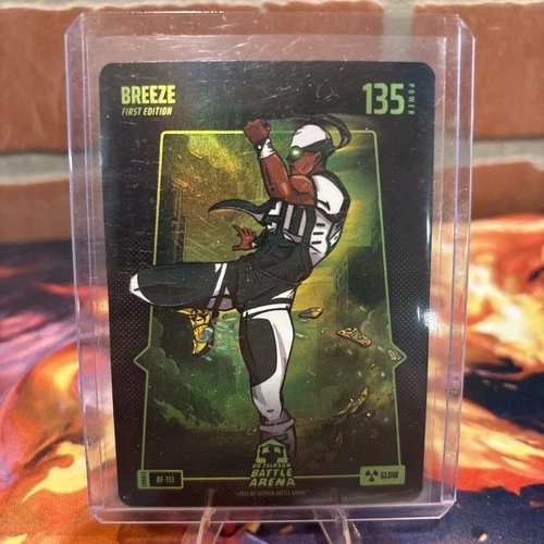 Bo Jackson Battle Arena Alpha Glow Battlefoil #BF-113 Breeze “Breece Hall”
