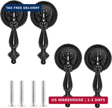 Biaungdo 4 Pack Antique Cabinet Pulls, Cabinet Pull Handle Knobs, Zinc Alloy Ant