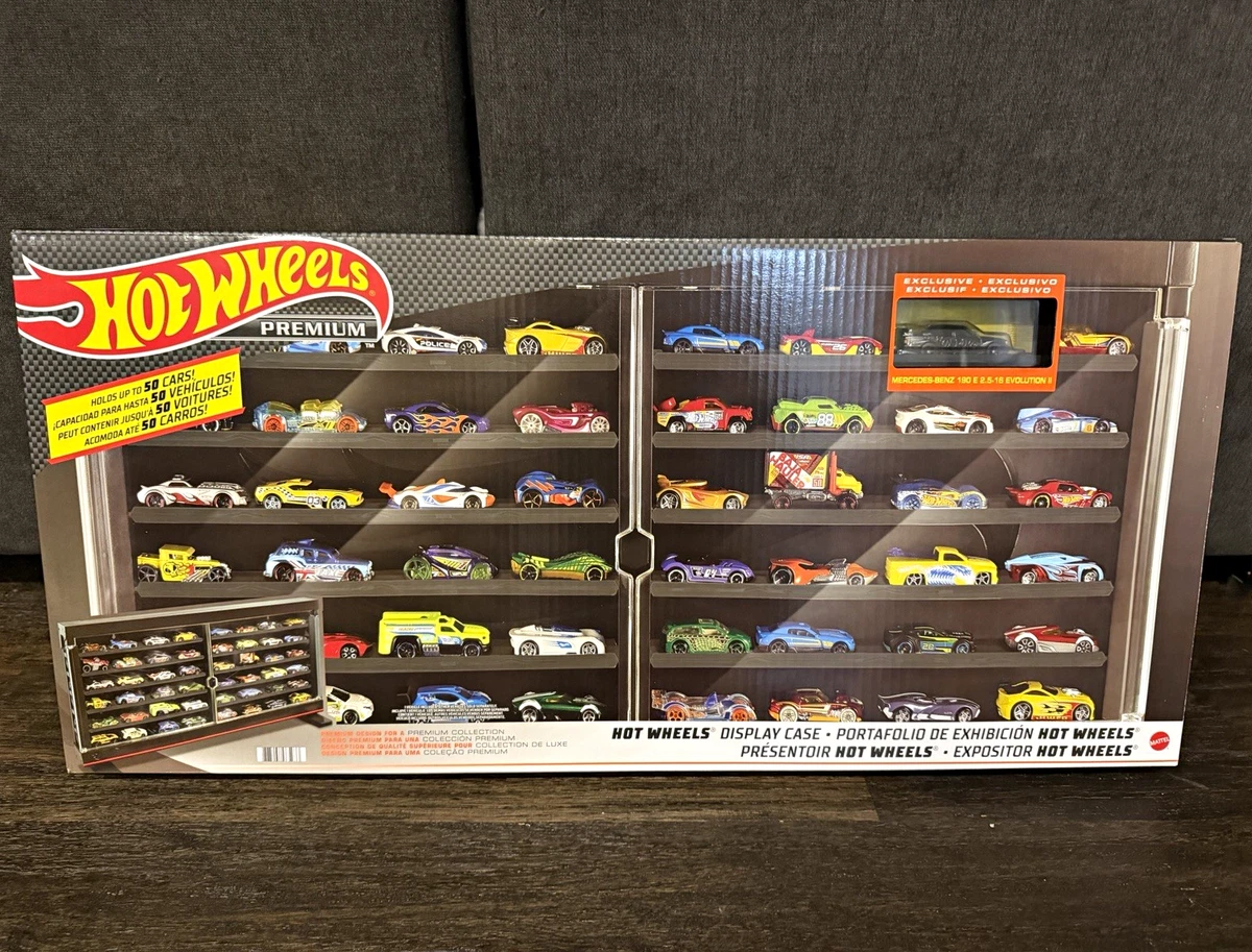 Hot Wheels Clear Diecast & Toy Vehicle Display Display Cases for