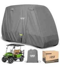 Heavy Duty Golf Cart Cover for 2/4 Passengers EZGO, Club Car and Yamaha, All Wea