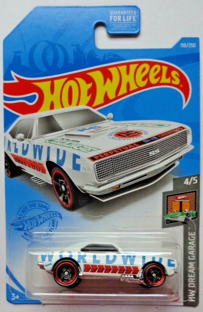 2021 Hot Wheels HW DREAM GARAGE 4/5 '67 Camaro 110/250