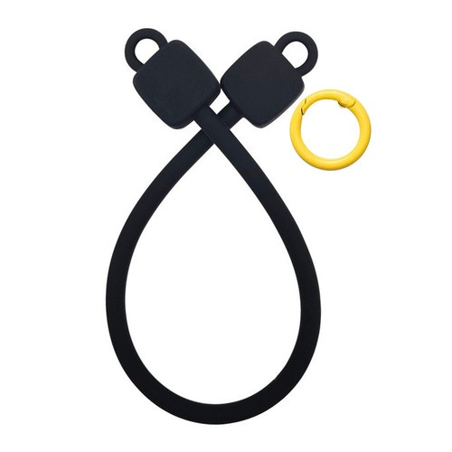 Bag Pendant Mobile Phone Lanyard Detachable Bracelet Silicone Phone Strap - Photo 15 sur 19