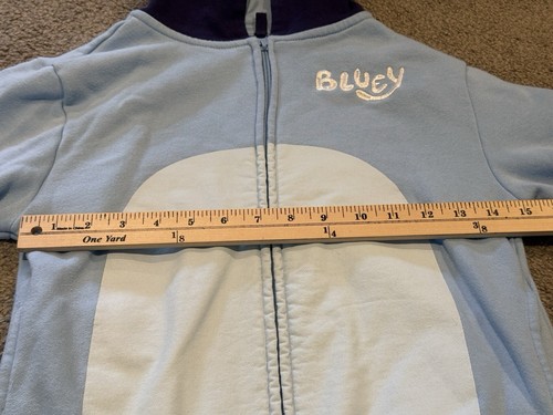 Disney Bluey Kids Full Zip Sweatshirt Size Medium - Picture 5 of 5