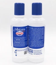 PuriLens Plus Preservative Free Saline 2 x 4oz Bottle (Unisol 4 replacement)