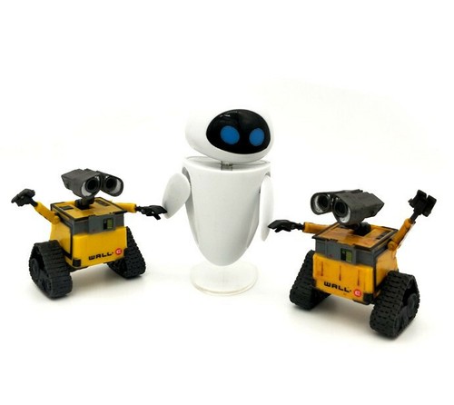 Disney Pixar Wall-E and Eve Actionfigur Roboter Spielzeug Film möglich Neu im Karton - Bild 3 von 16