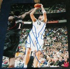 Mehmet Okur Utah Jazz SIGNED AUTOGRAPHED 8x10 Photo COA Basketball Turkey