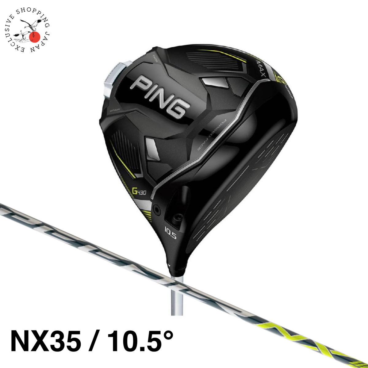 Ping Golf Club G430 HL MAX Driver Loft 10.5° 46in Speeder NX 35