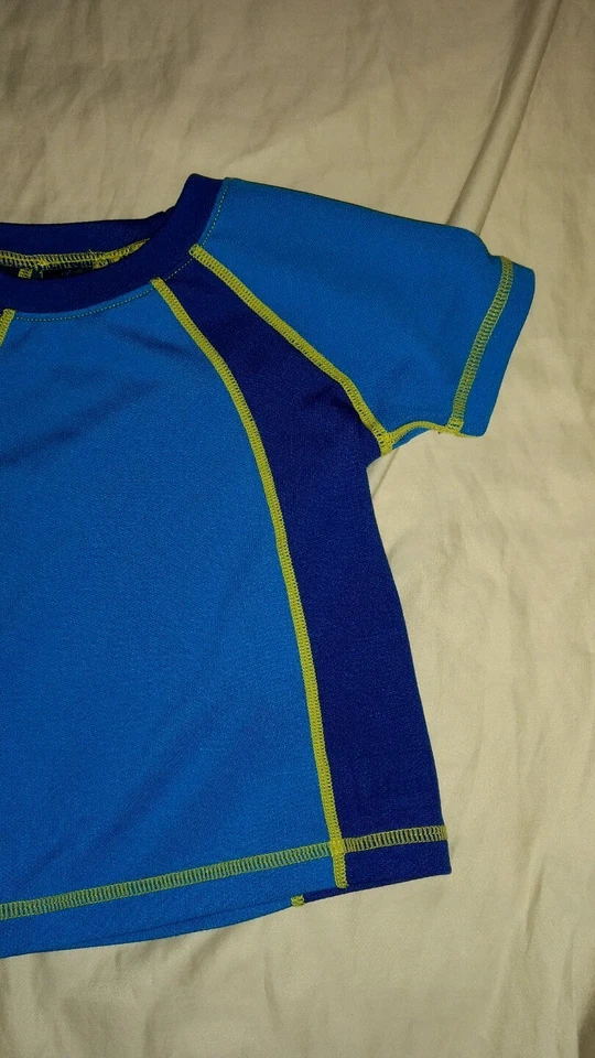 Fantastic REI 幼儿男孩尺寸 12个月蓝色聚酯纤维上衣。 很棒的产品 — 第 3/4 张图片