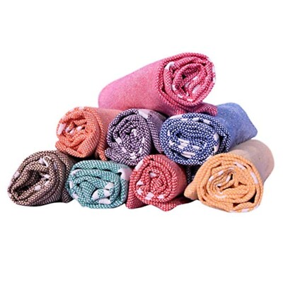 Cotton Hand Towel 250 GSM (Set of 8 Pieces, Multicolor) BEST QUALITY