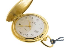 Lorenz orologio tasca placcato oro giallo con coperchio 11444AA pocket watch 