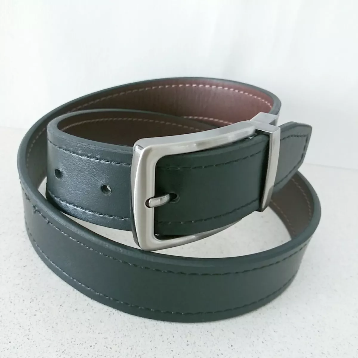 Double Adjustable PU Leather Strap Belt Replacement for Louis 